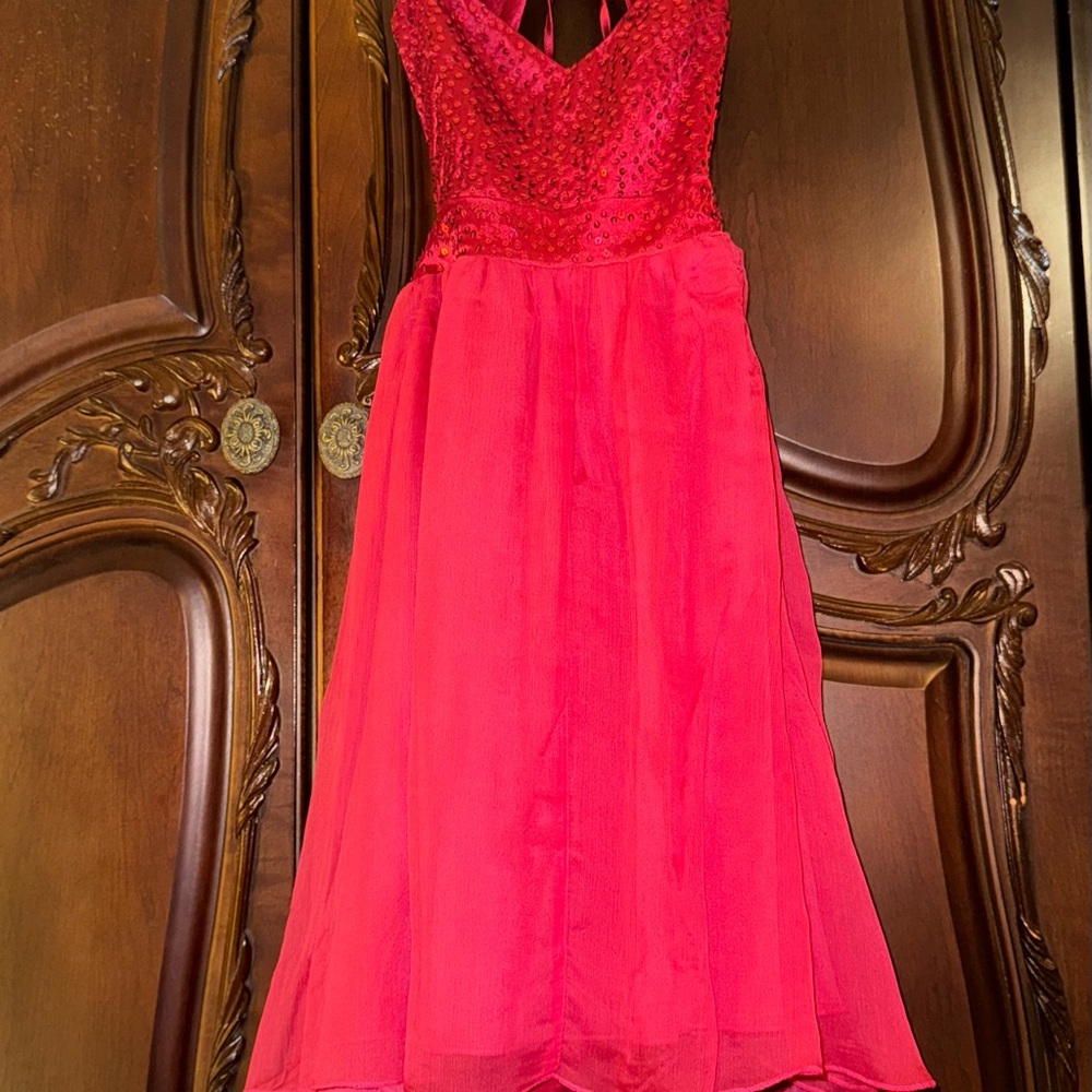 Forever 21 Vibrant Red Dress